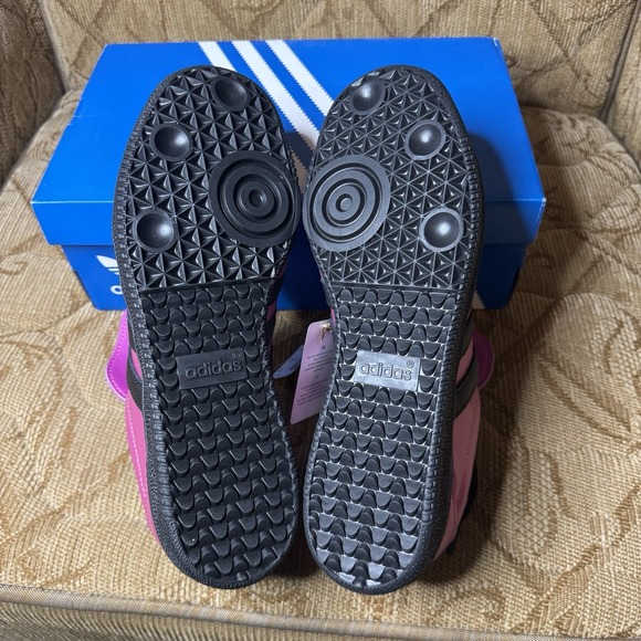 Adidas Women's Samba LTOriginals Size 9 NIB Metallic Purple Black |JQ7451| - Picture 6 of 7